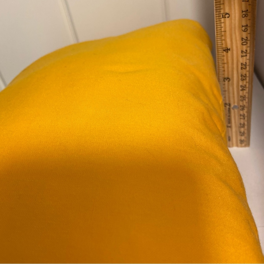 80s vintage Handmade Pillow Pencil shape decorative throw pillow 1980s 19 in - Picture 13 of 16